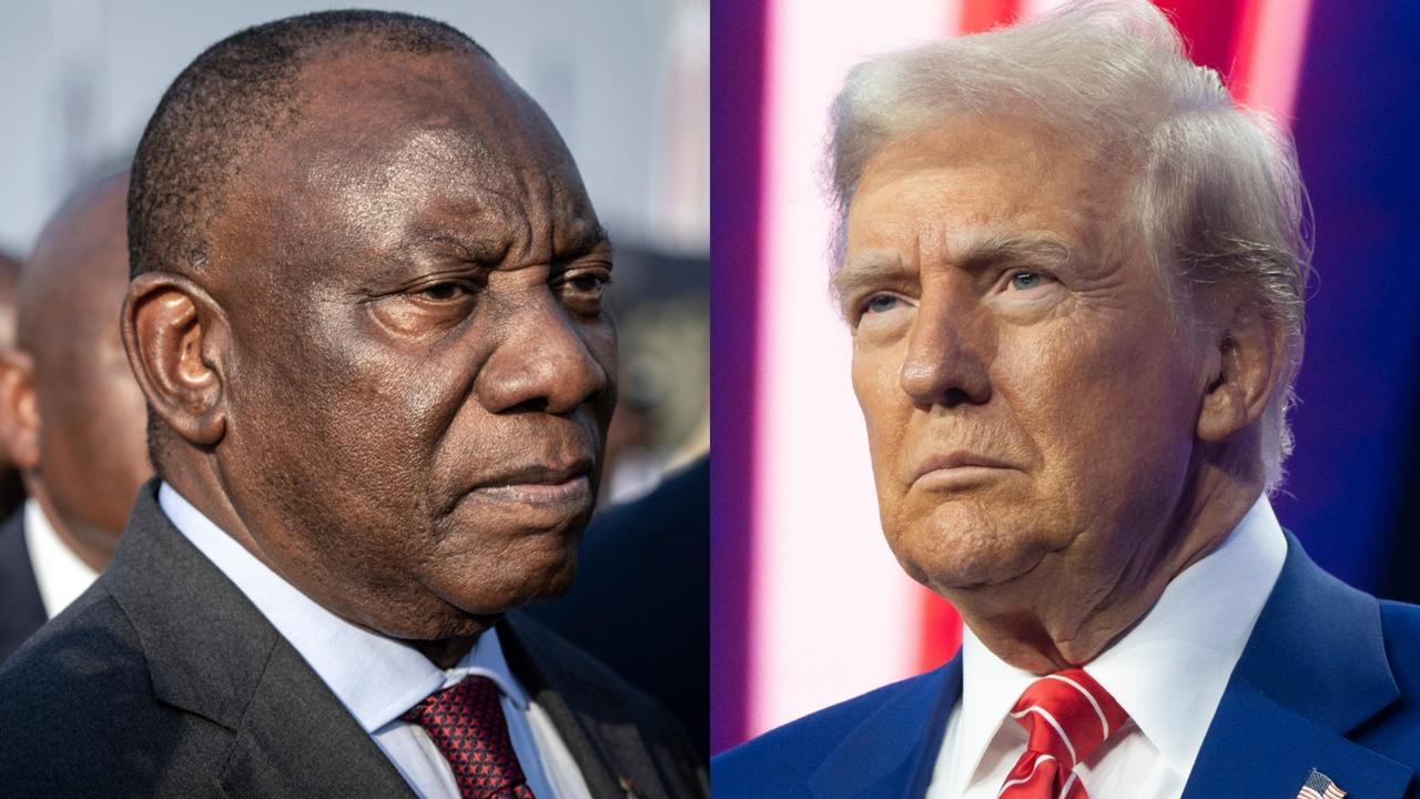 Cyril Ramaphosa Vs Donald Trump