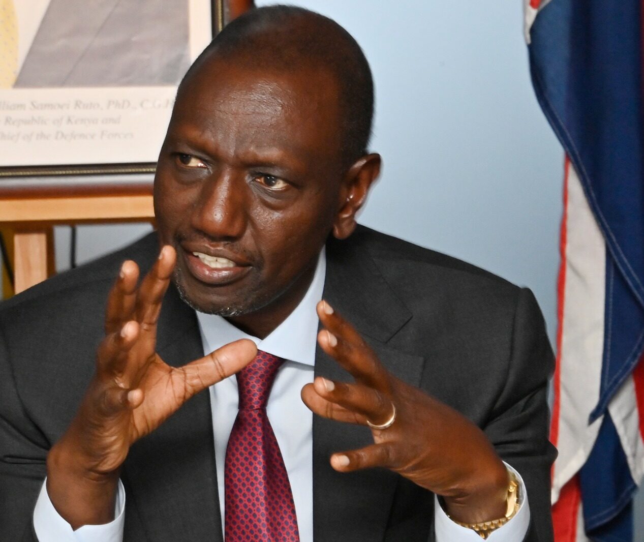 William Ruto says Kenya is keen to build relationships with its neighbours