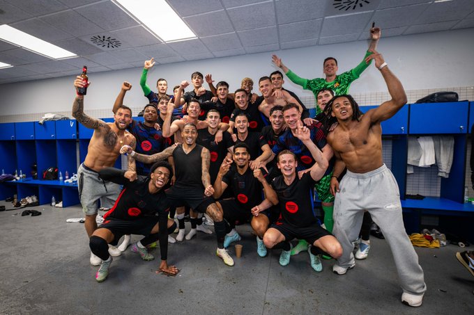 Barcelona players
