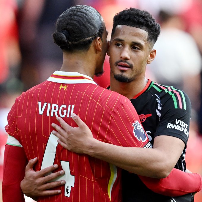Saliba and Van Djik