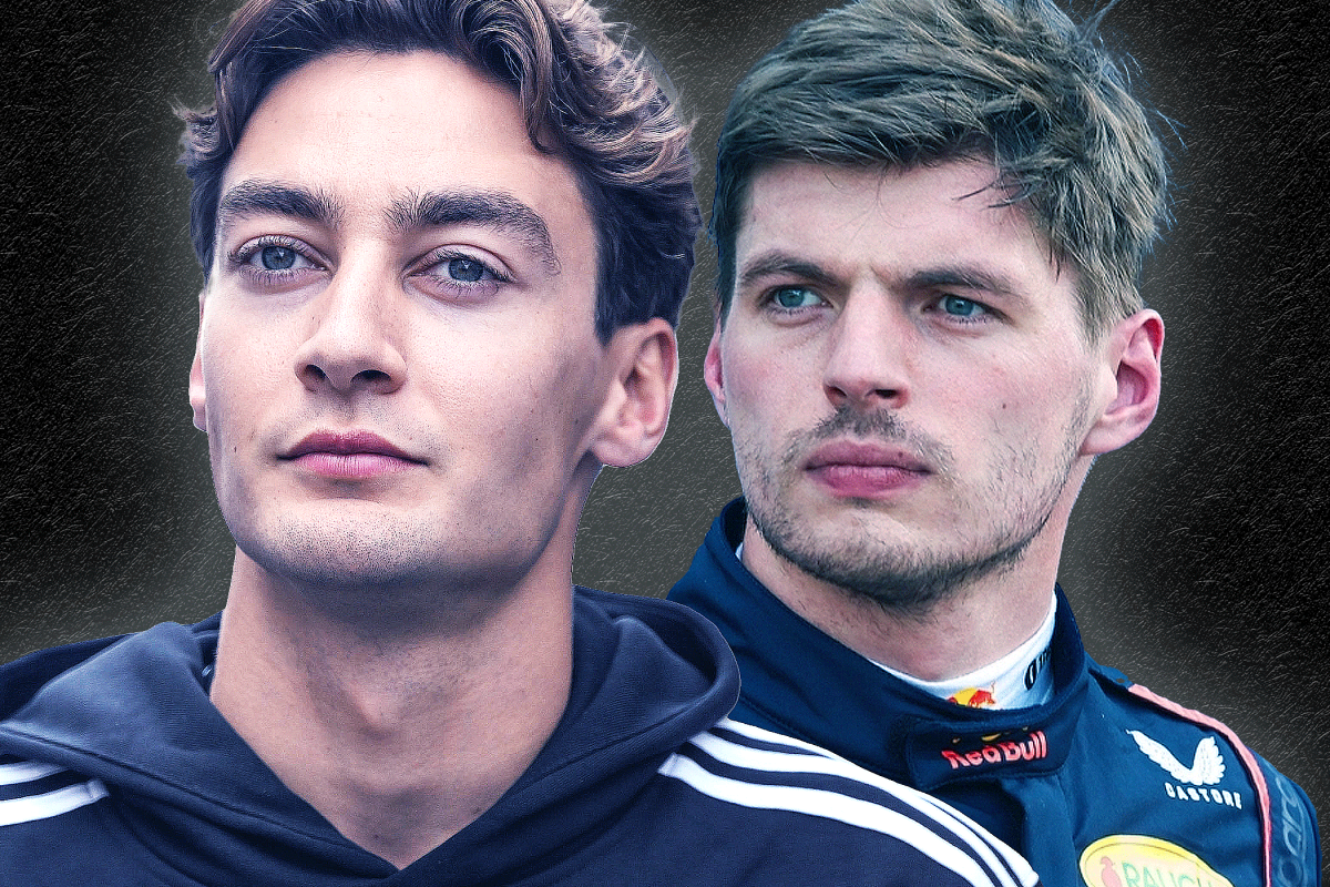 russell and verstappen