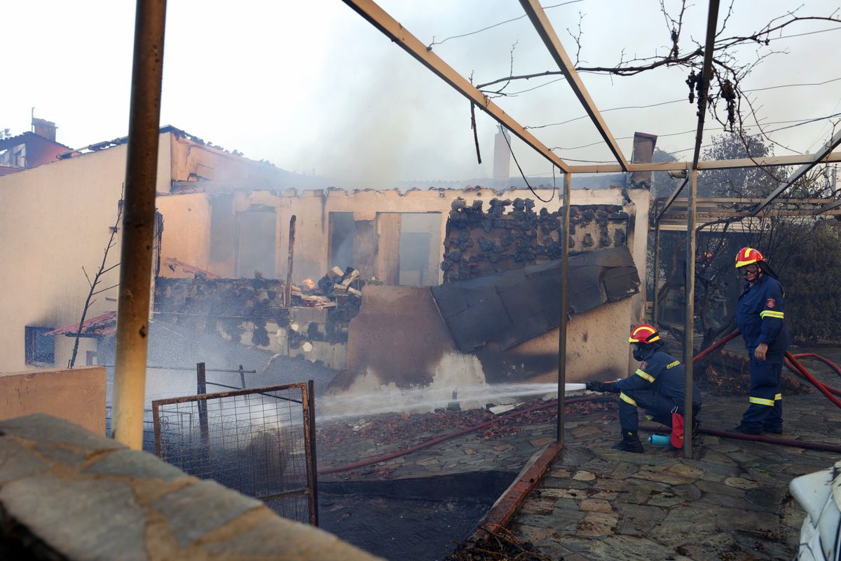 greece firefighters